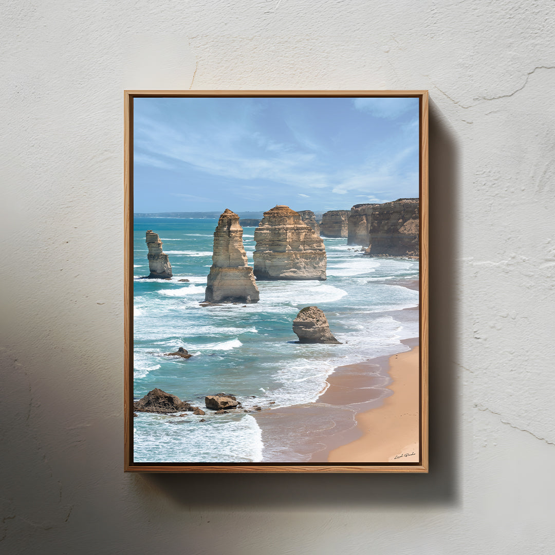 12 Apostles Art Print II Framed Canvas