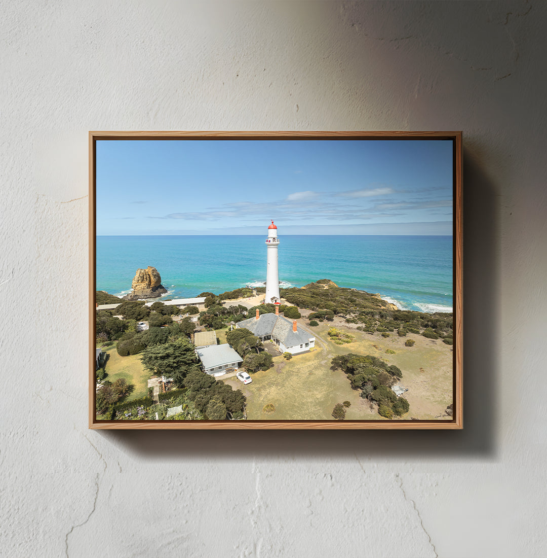 Aireys Inlet Framed Canvas Art Print I