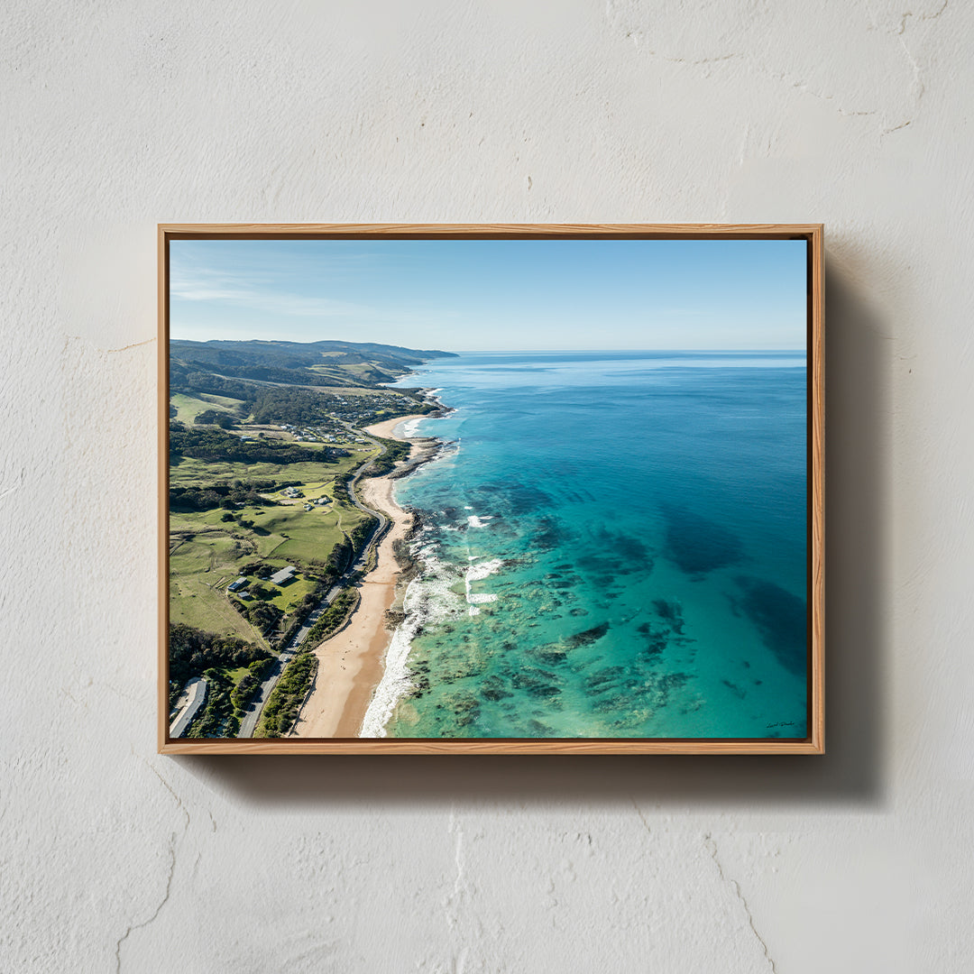Apollo Bay Framed Canvas Art Print I