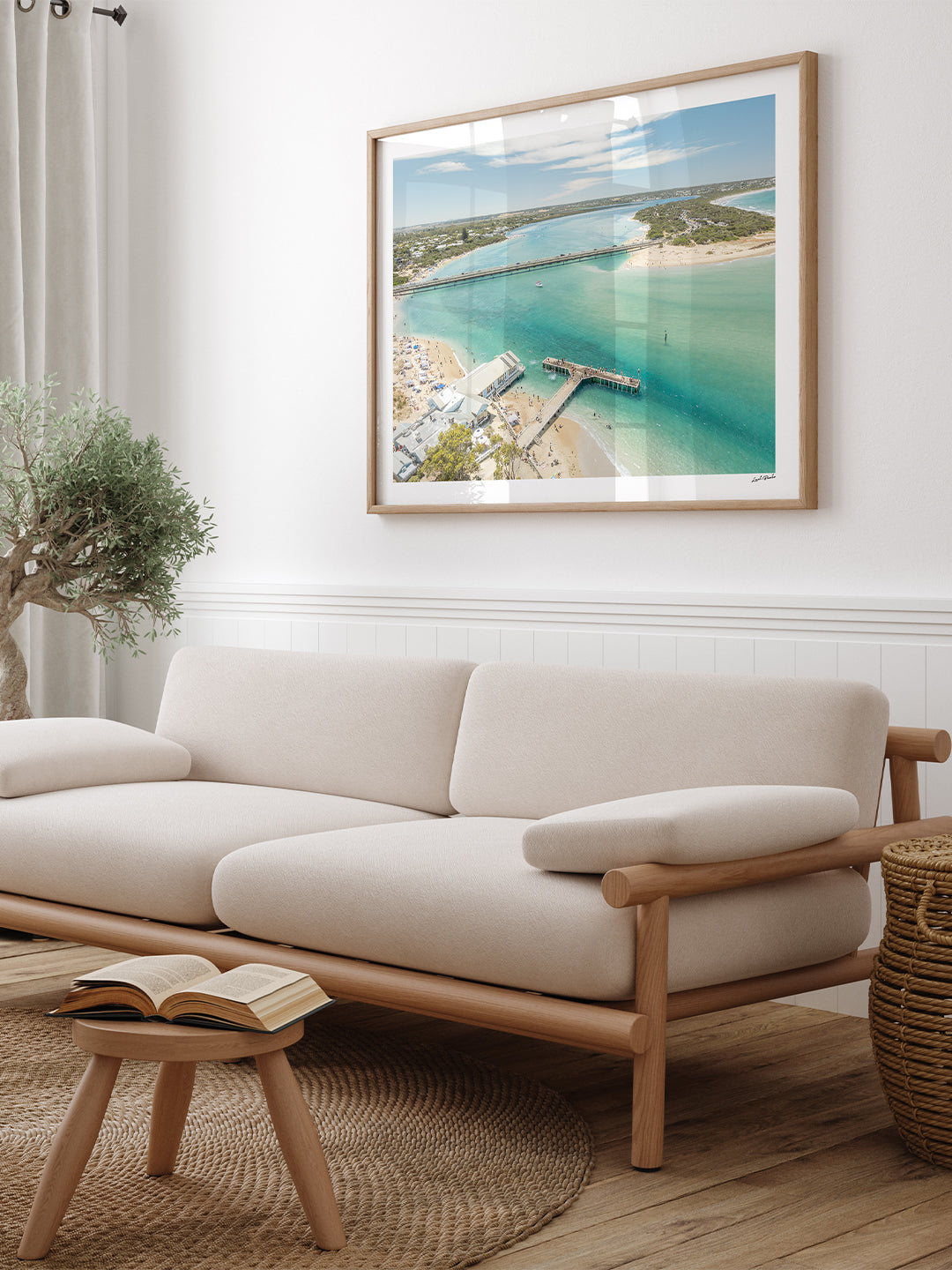 Barwon Heads Art Print II Framed