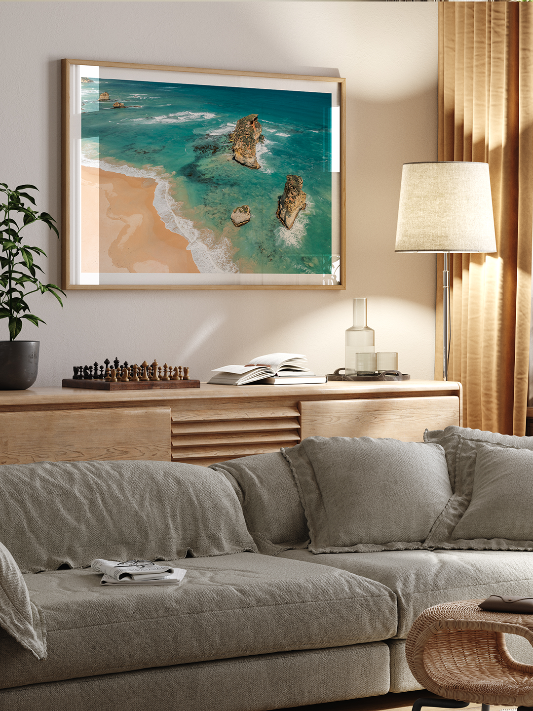 Childers Cove Framed Art Print II