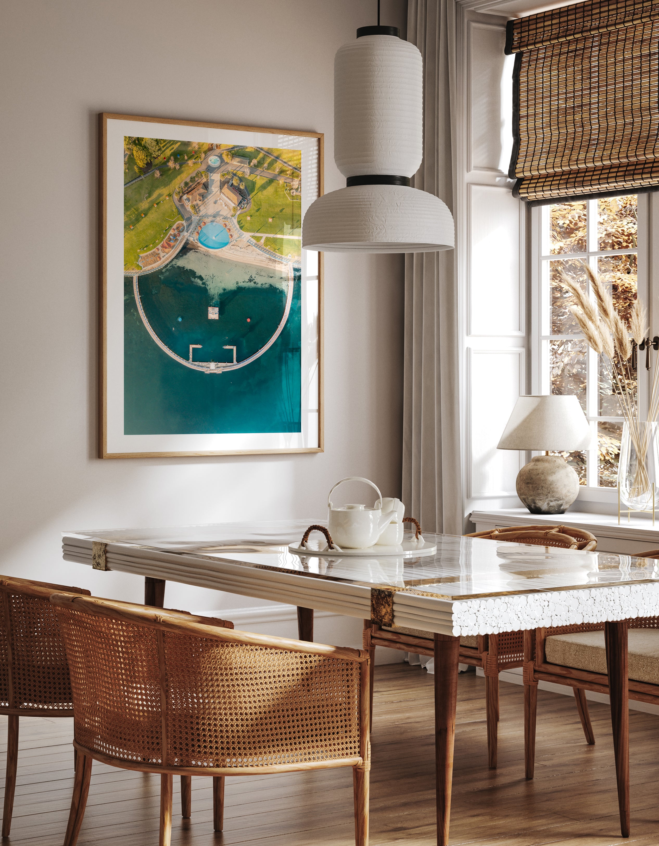 Geelong Art Print V Framed