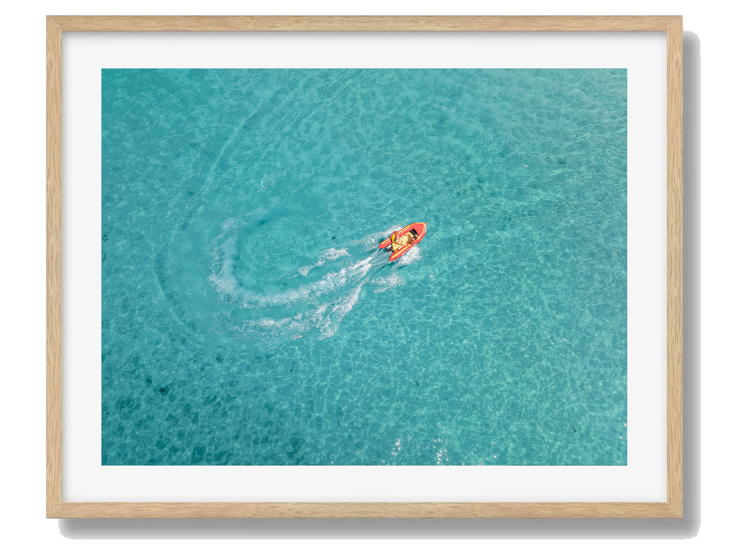 Great Ocean Road Framed Oak Art Print III