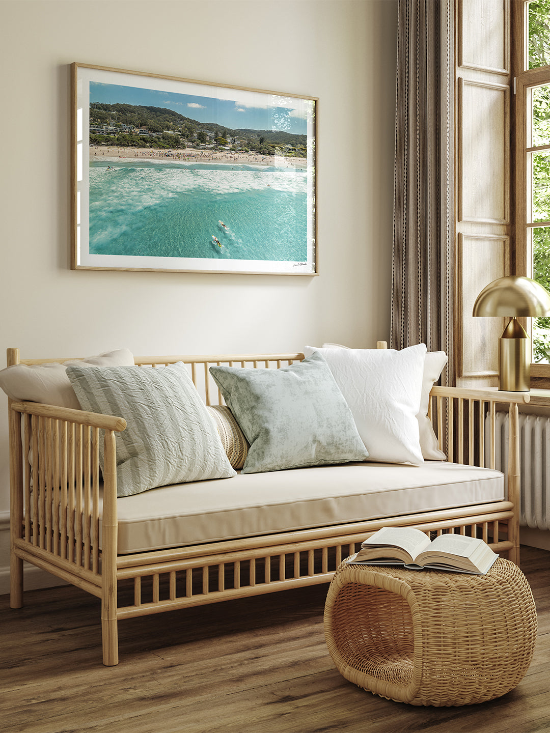 Lorne Art Print VI Framed