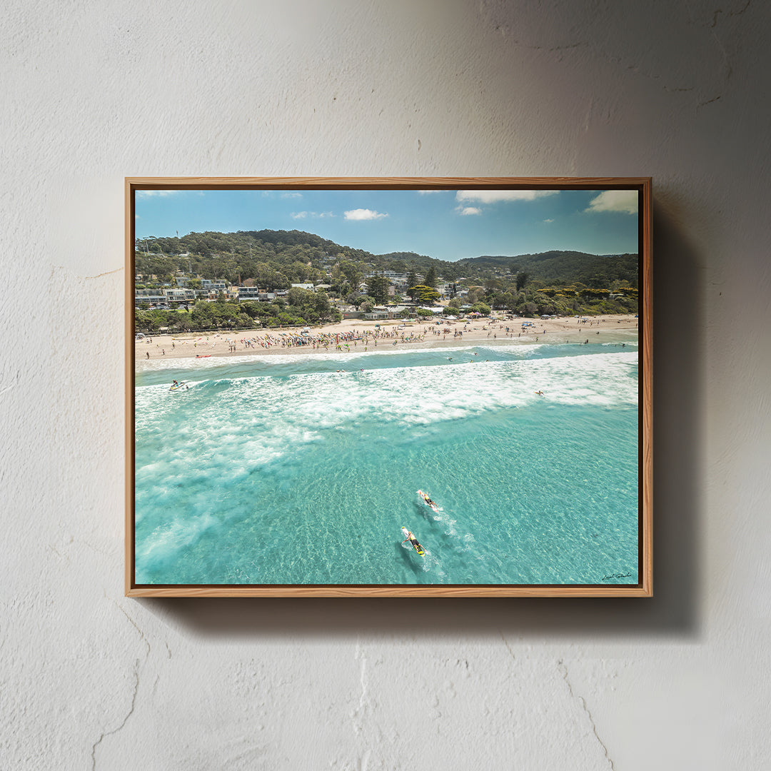 Lorne Art Print VI Framed Canvas