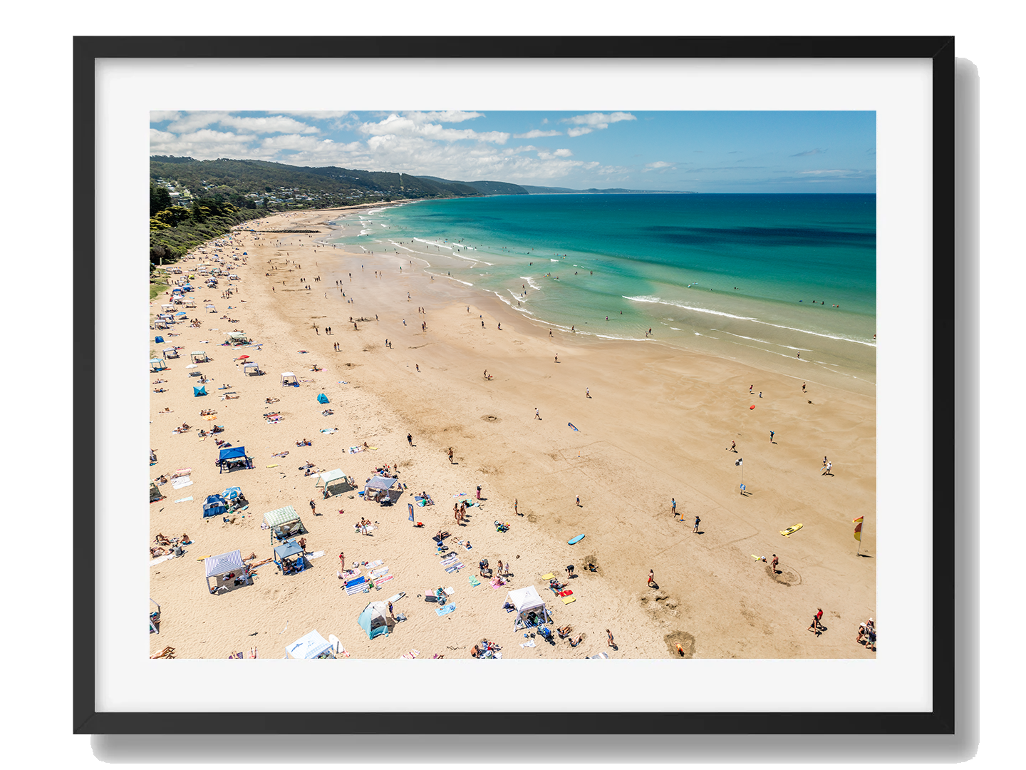 Lorne Framed Black Art Print I