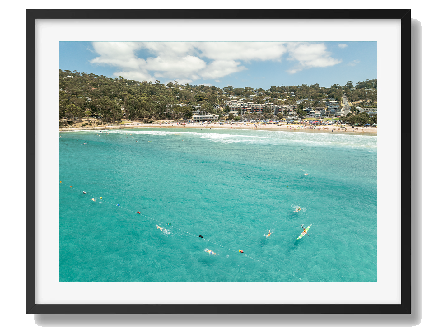 Lorne Framed Black Art Print II