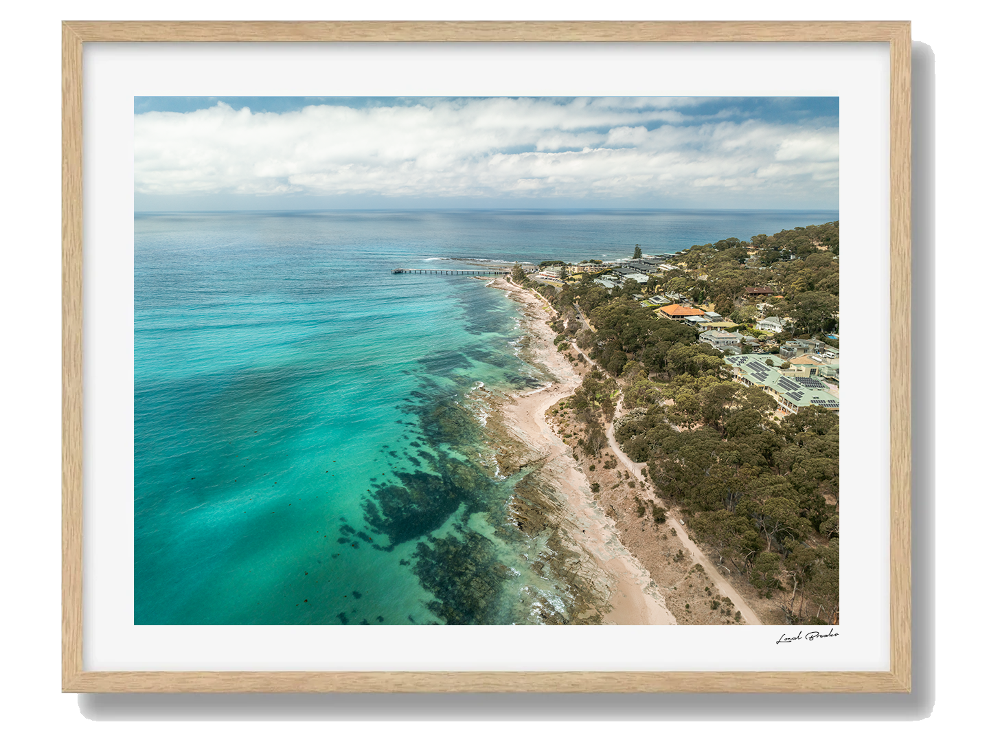 Lorne Framed Oak Art Print III