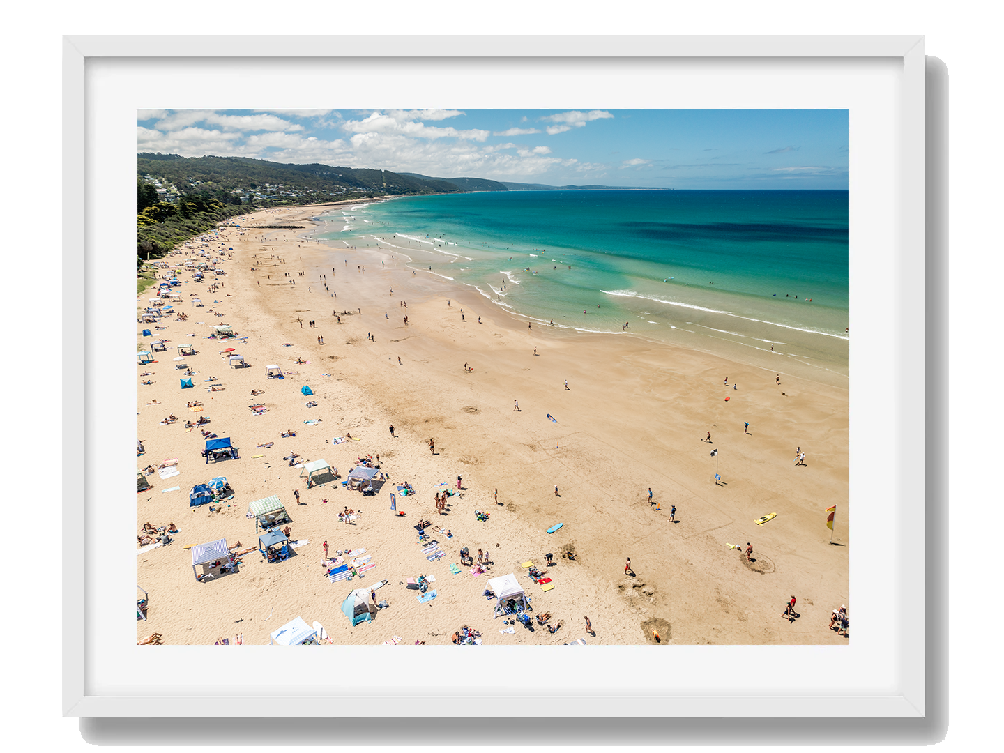 Lorne Framed White Art Print I
