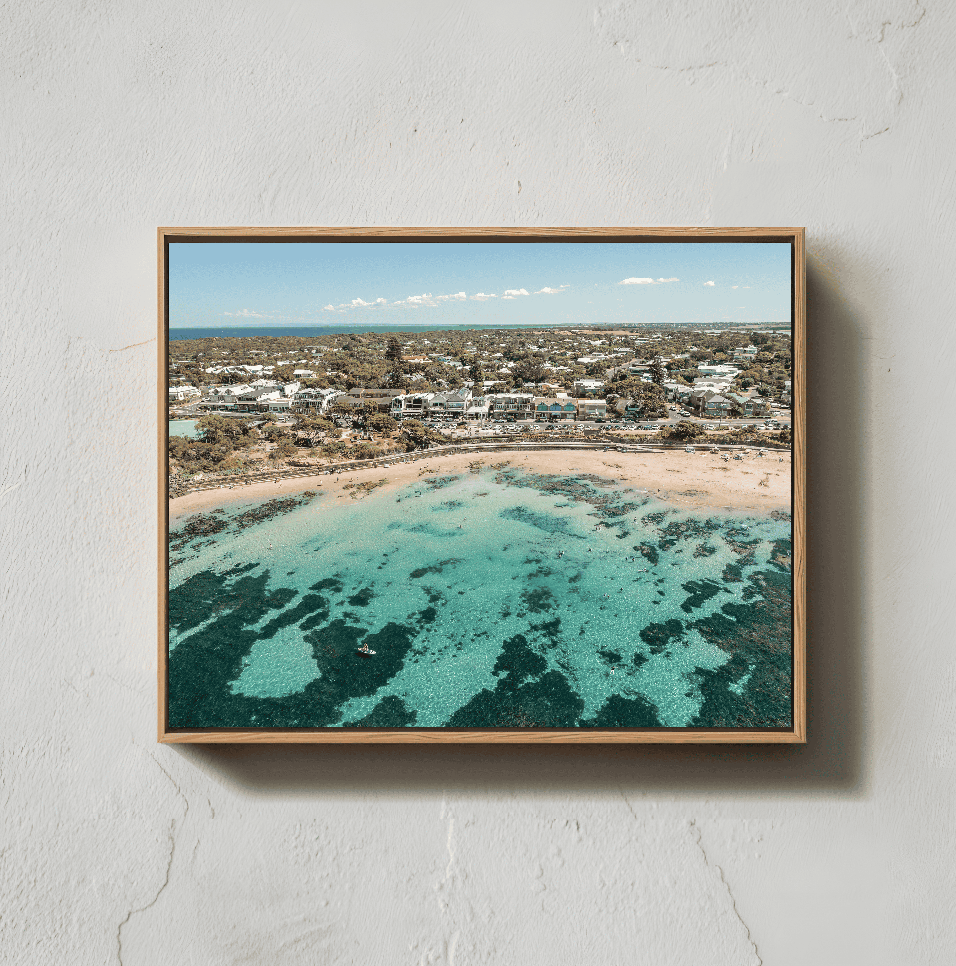 Point Lonsdale Art Print IV Framed Canvas