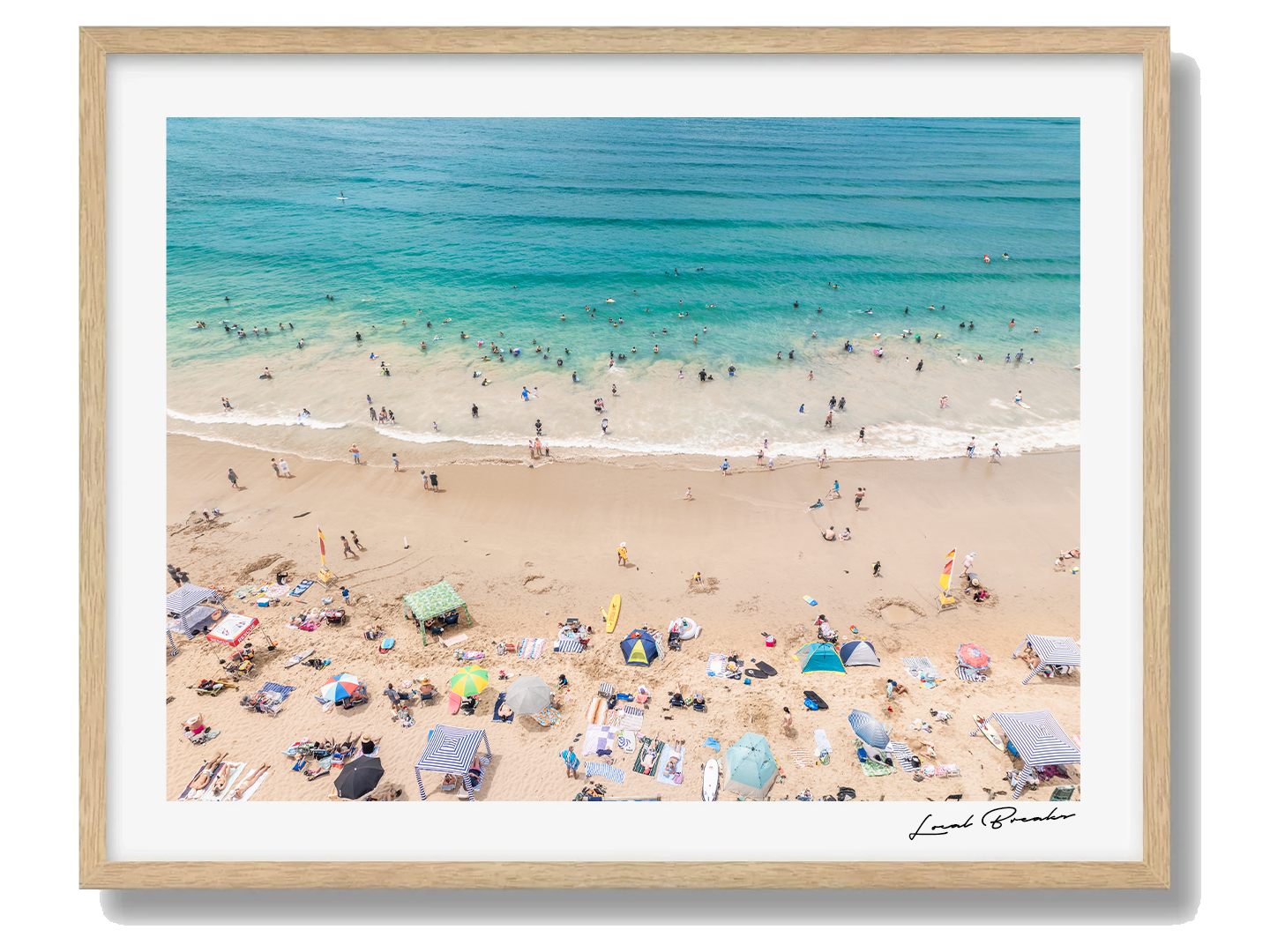 Point Roadknight Framed Oak Art Print I