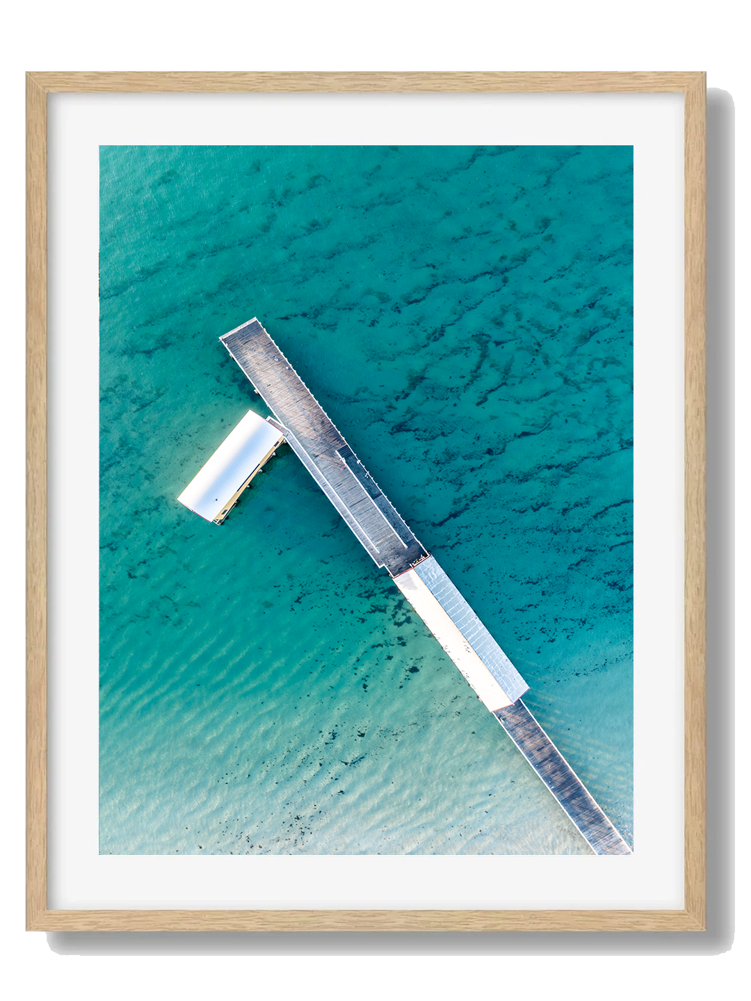 Queenscliff Framed Oak Art Print I
