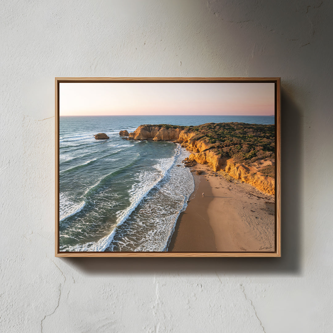 Torquay Art Print IX Framed Canvas