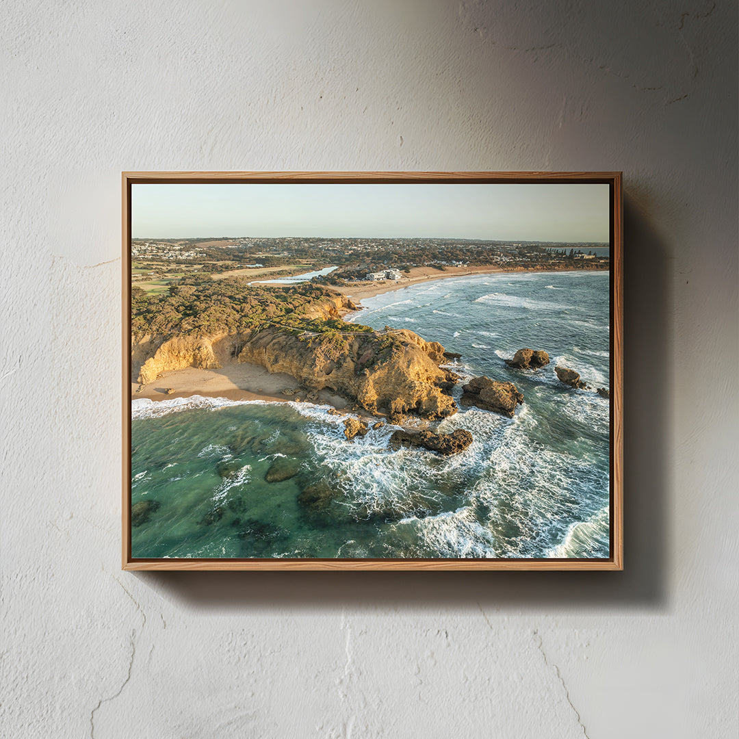Torquay Art Print VIII Framed Canvas