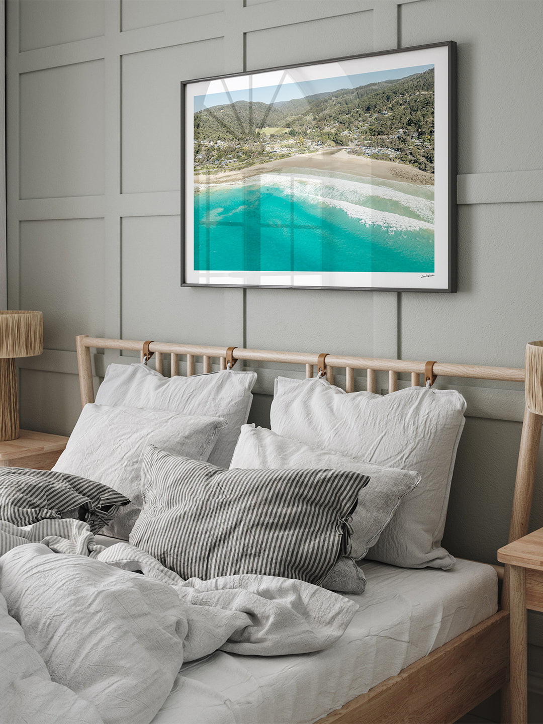 Wye River Art Print V Framed