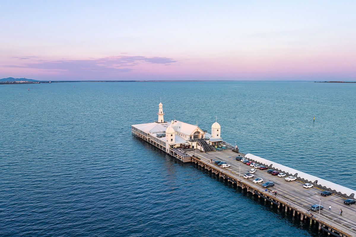 Cunningham Pier on the Geelong Waterfront