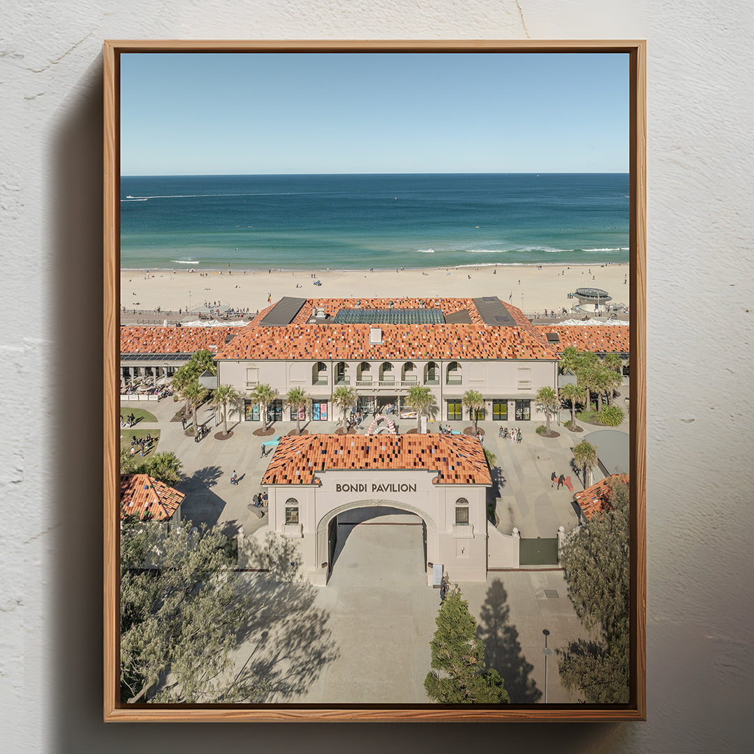 Bondi Art Print II Framed Canvas