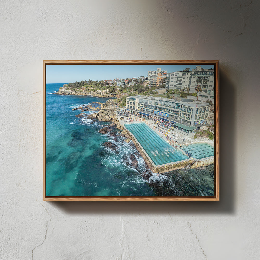 Bondi Art Print I Framed Canvas