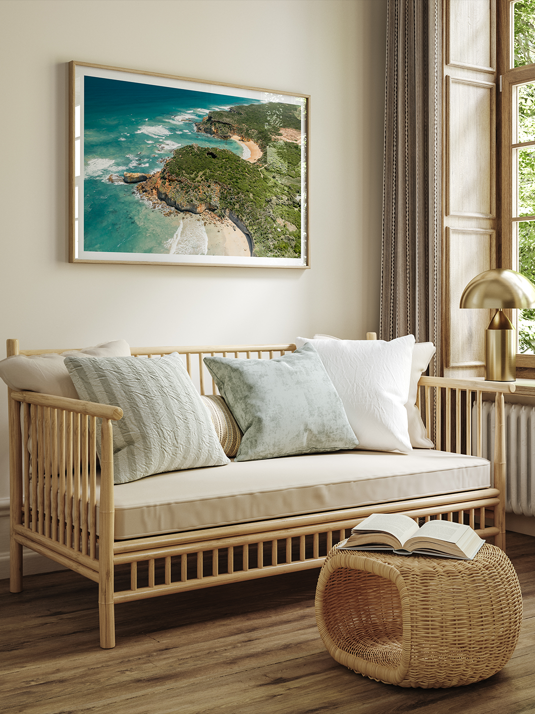 Childers Cove Framed Art Print