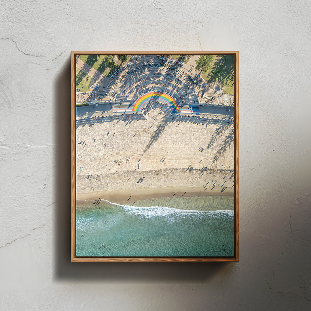 Coogee Art Print I Framed Canvas
