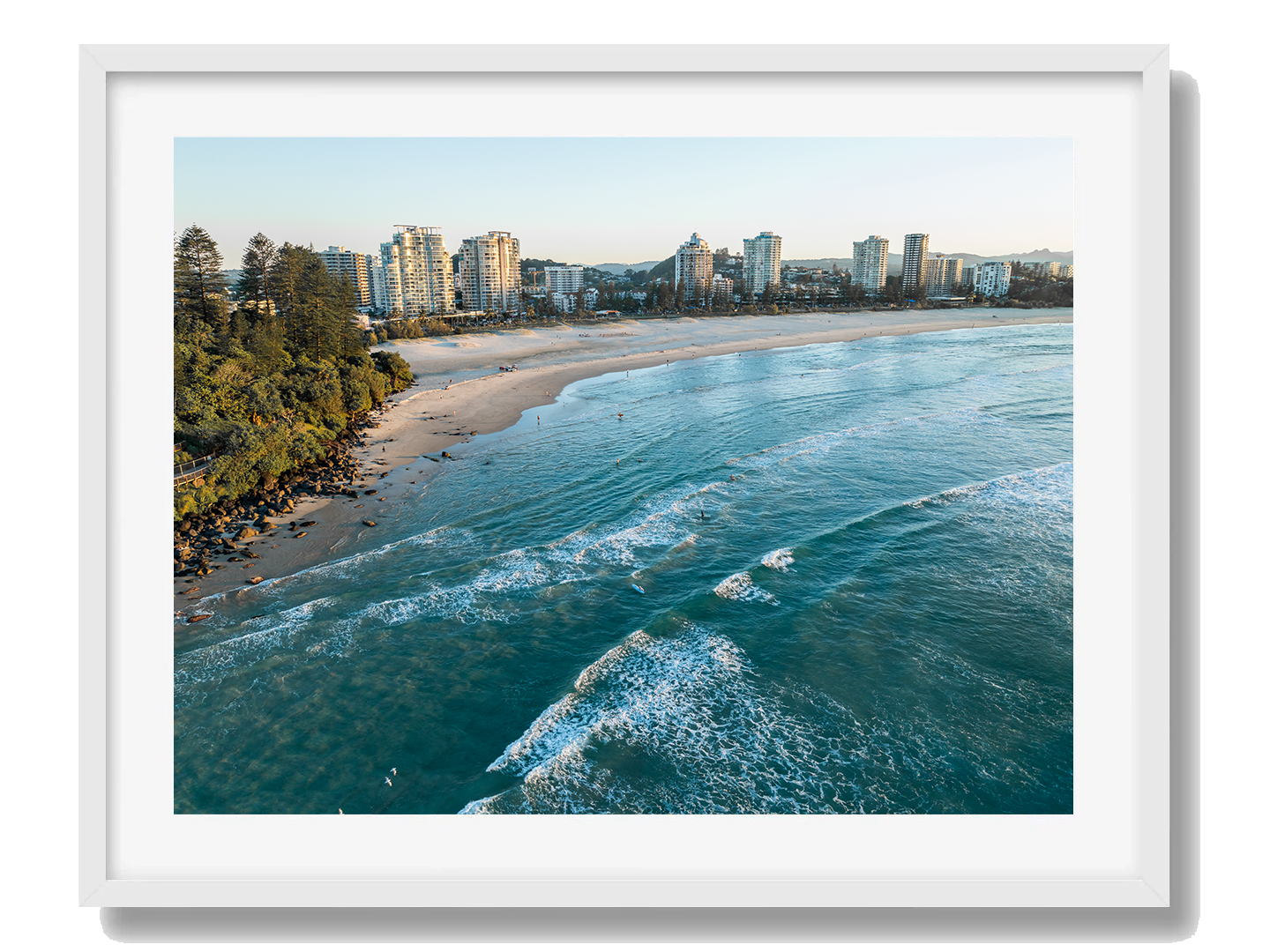 Coolangatta Framed Art Print