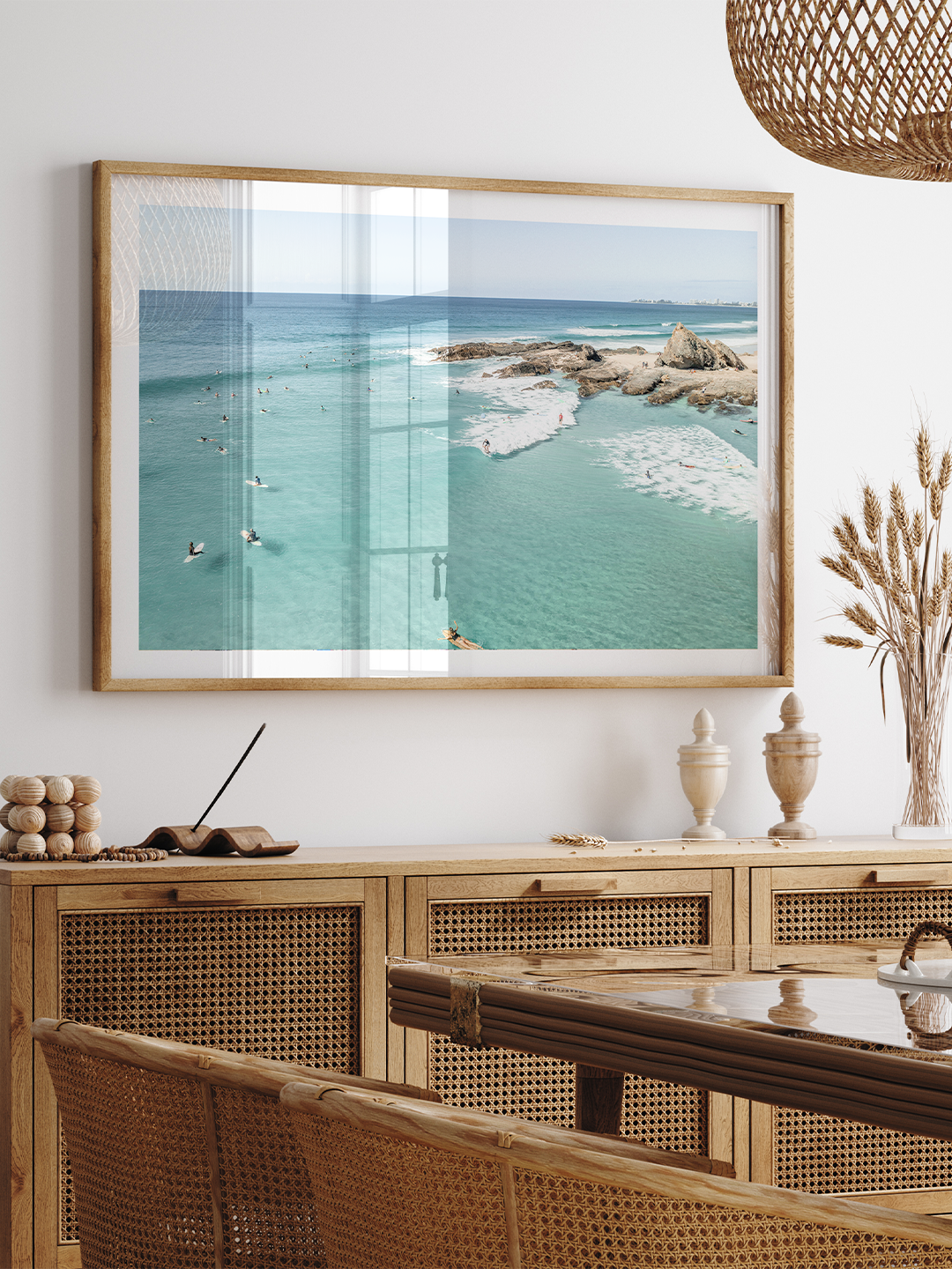 Currumbin Framed Art Print