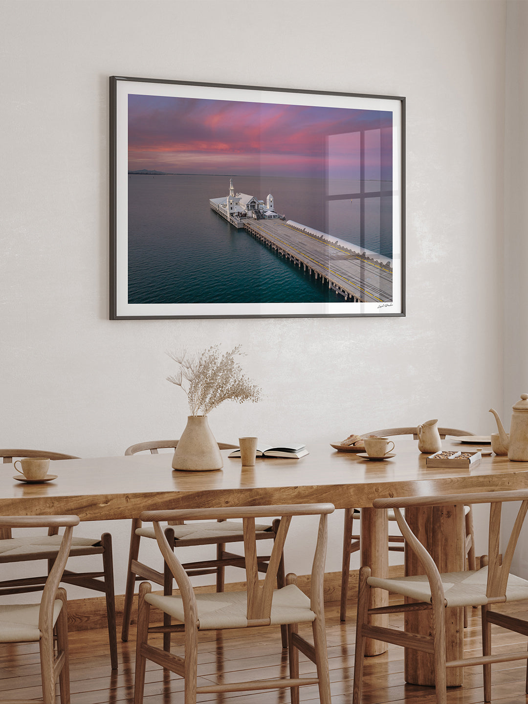 Geelong Art Print IV Framed