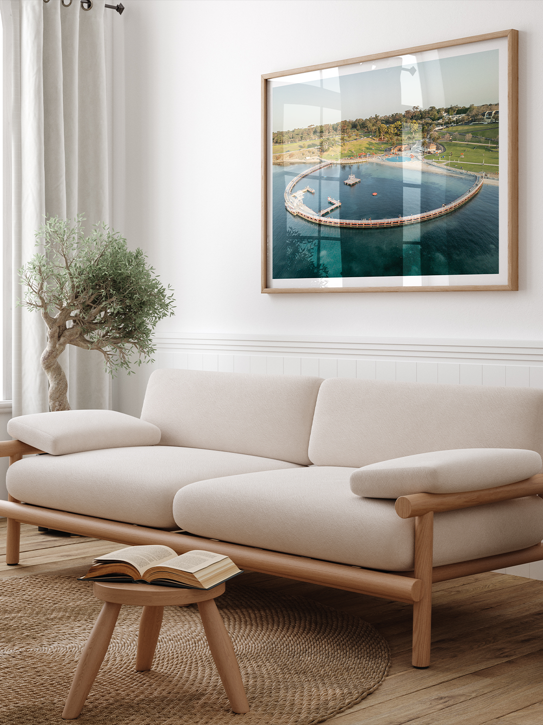 Geelong Framed Art Print II