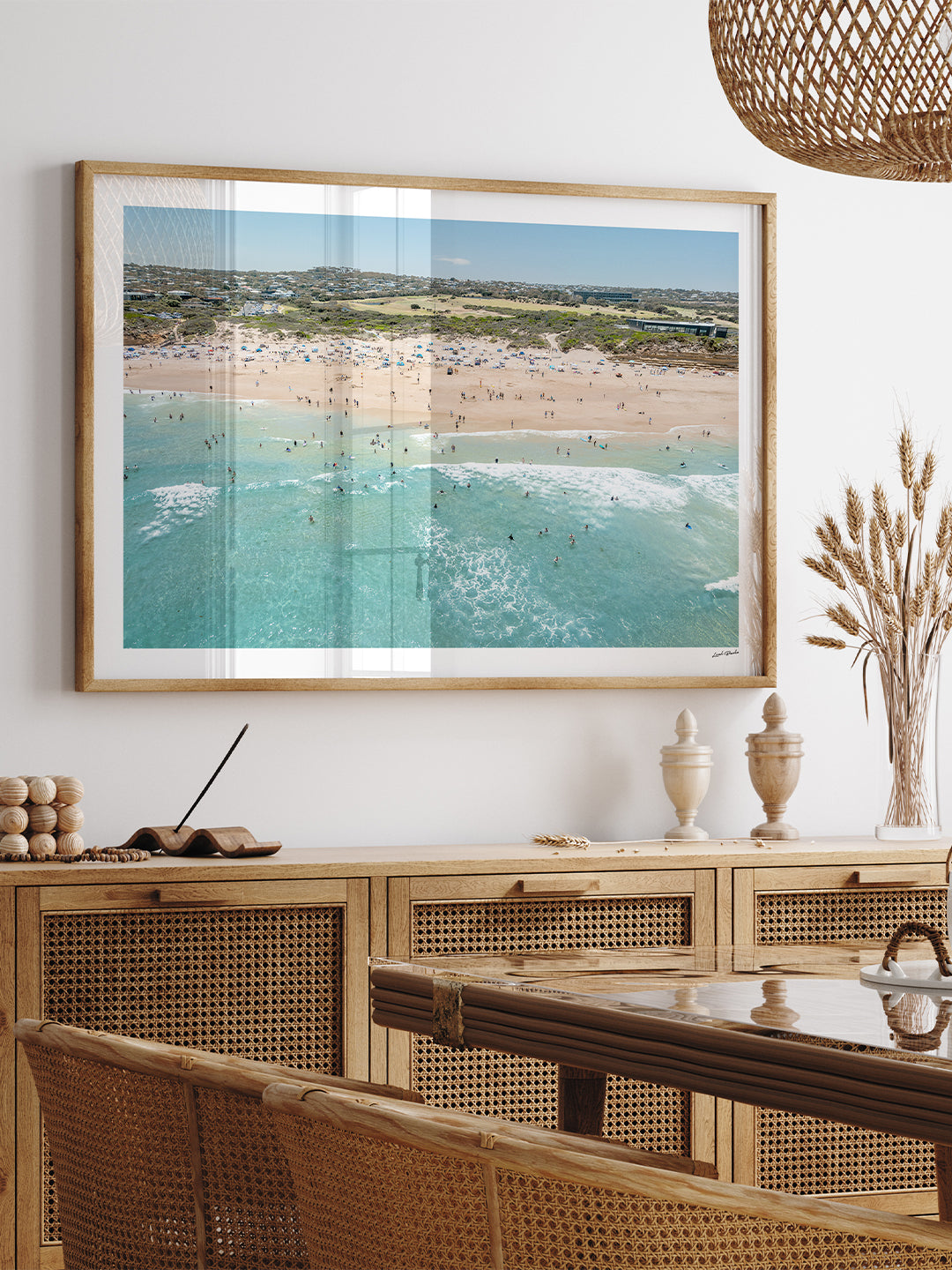 Jan Juc Art Print I Framed