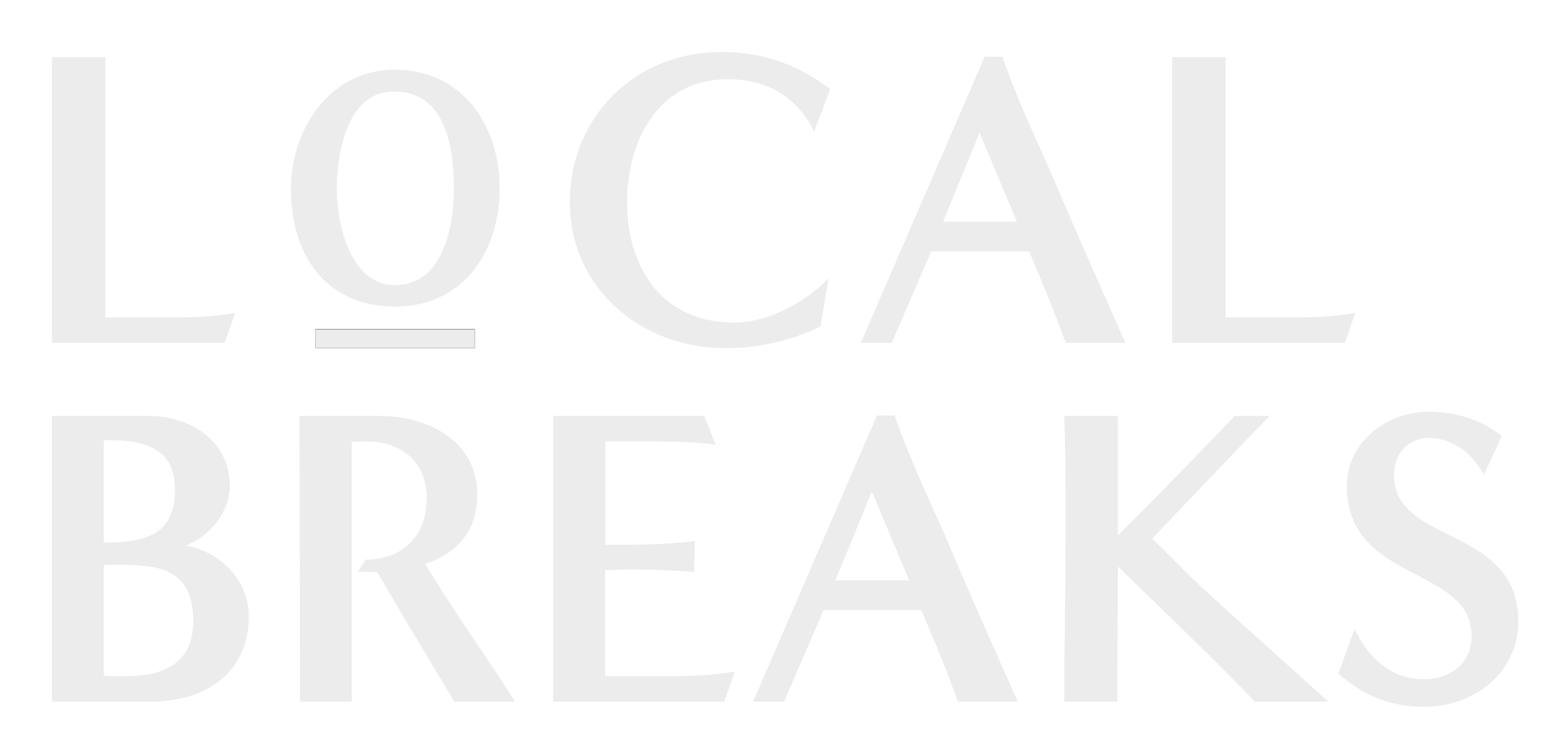 Local Breaks Logo Blue