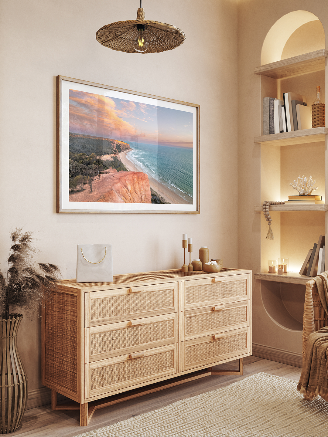 Point Addis Framed Art Print I