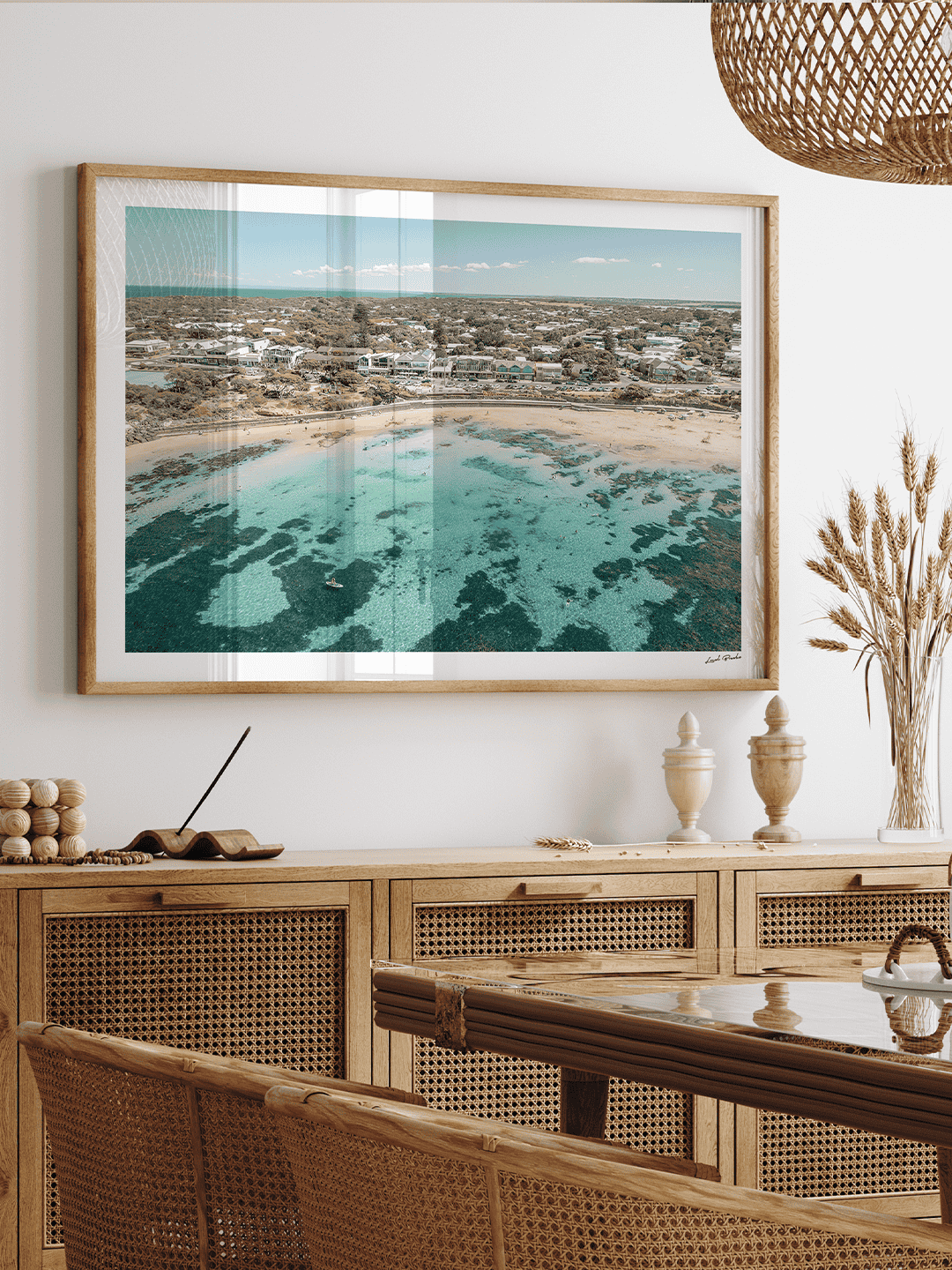 Point Lonsdale Art Print IV Framed