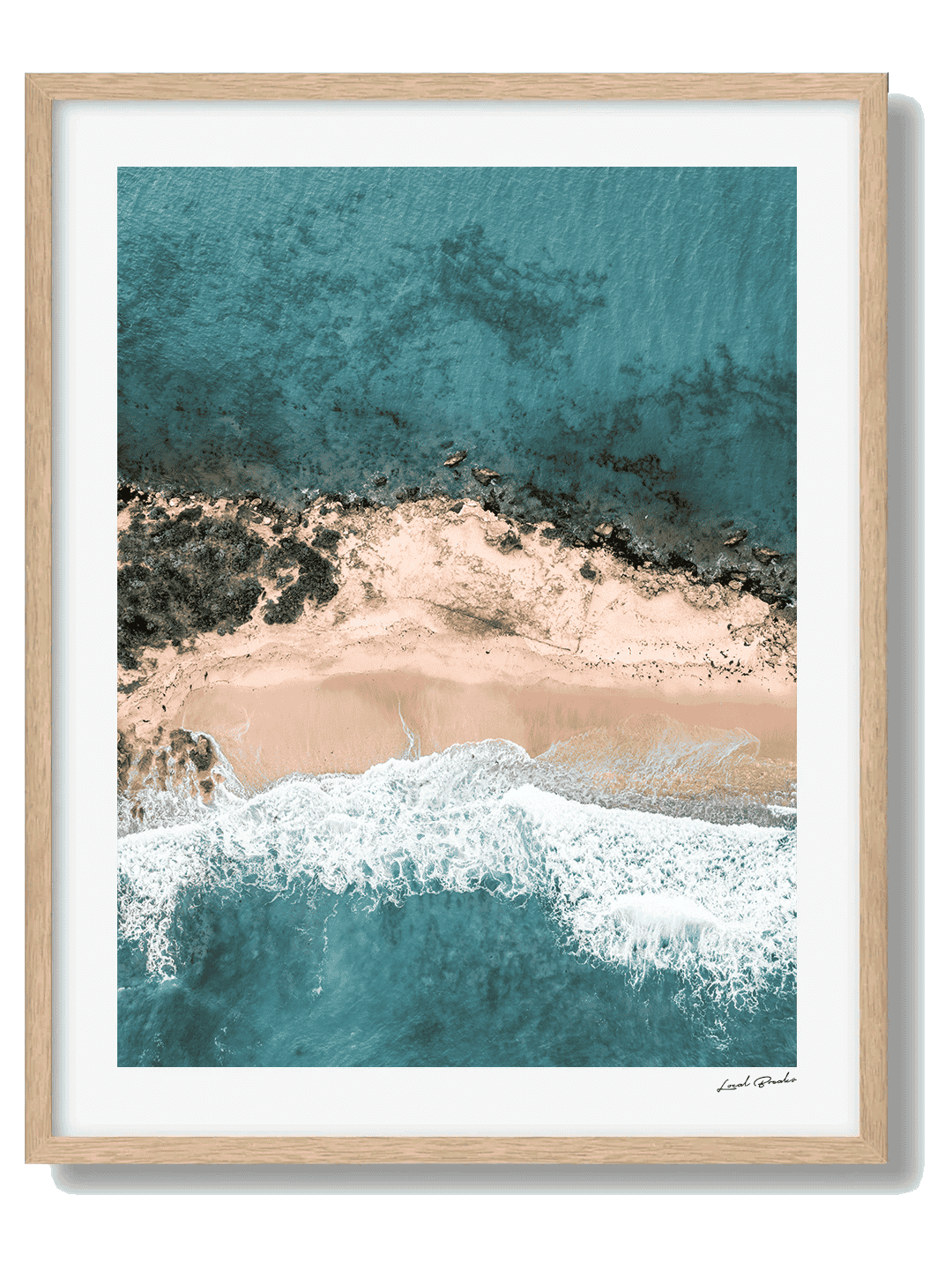 Point Roadknight Framed Oak Art Print II